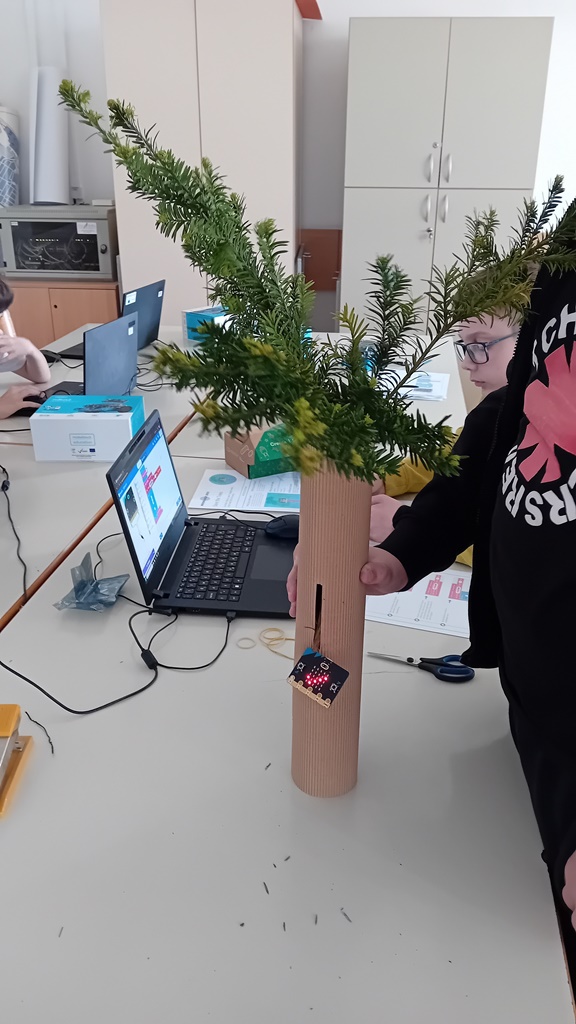 Coding for Climate - micro:bit Tree Protector